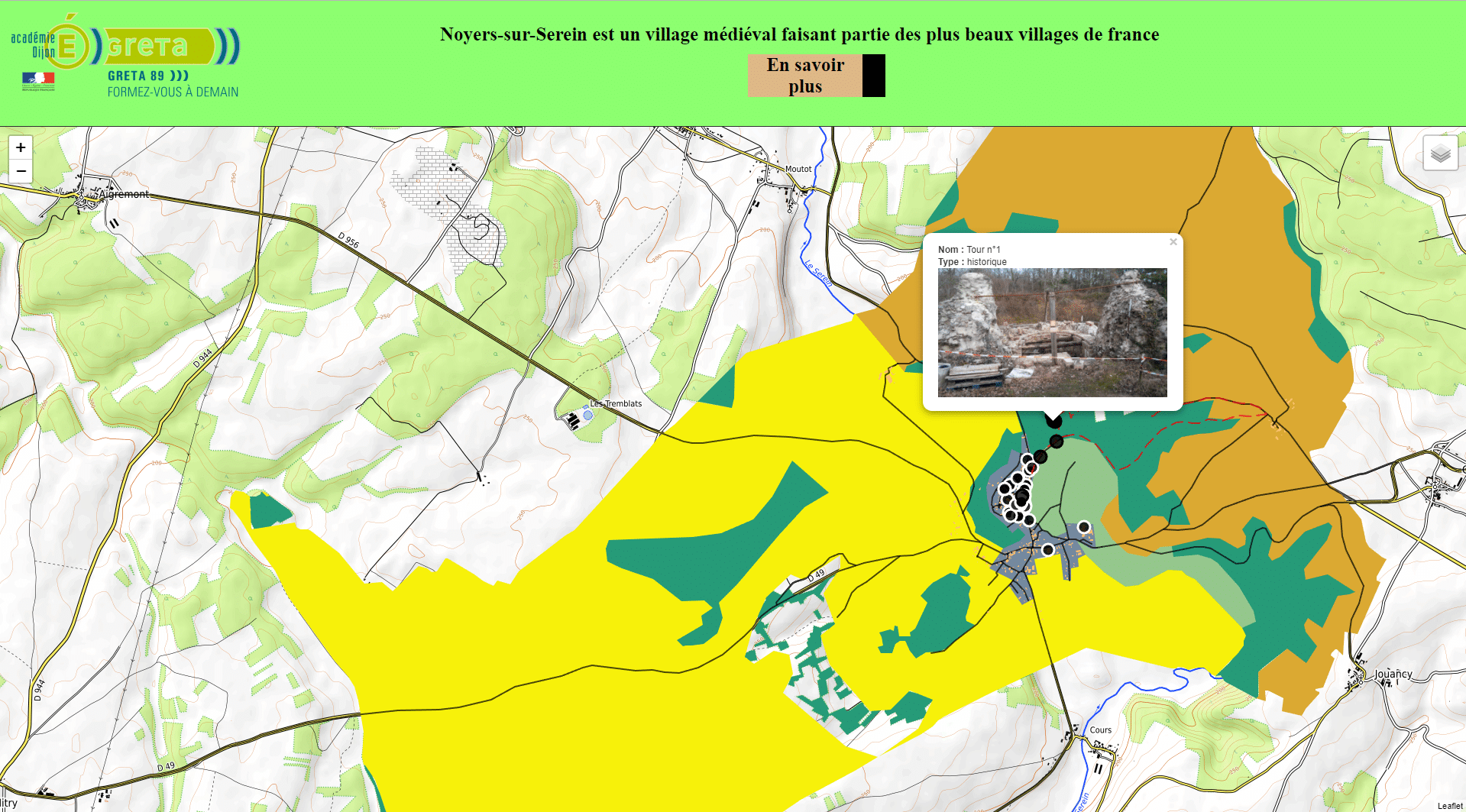 Greta 89 - Antenne D'auxerre - Site Fourier